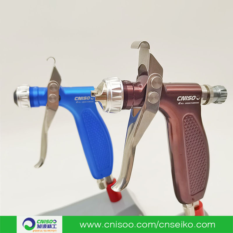 Release agent spray gun production process